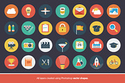 Ballicons — original flat icons set, an Icon by pixelbuddha.net (Thumbnail 3 of 5)