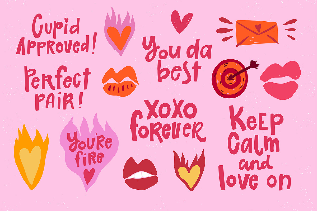 Valentine's Day quotes, an Object Graphic by ShooShooShop (Photo 4 of 8)