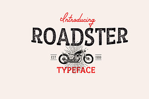 Roadster Typeface