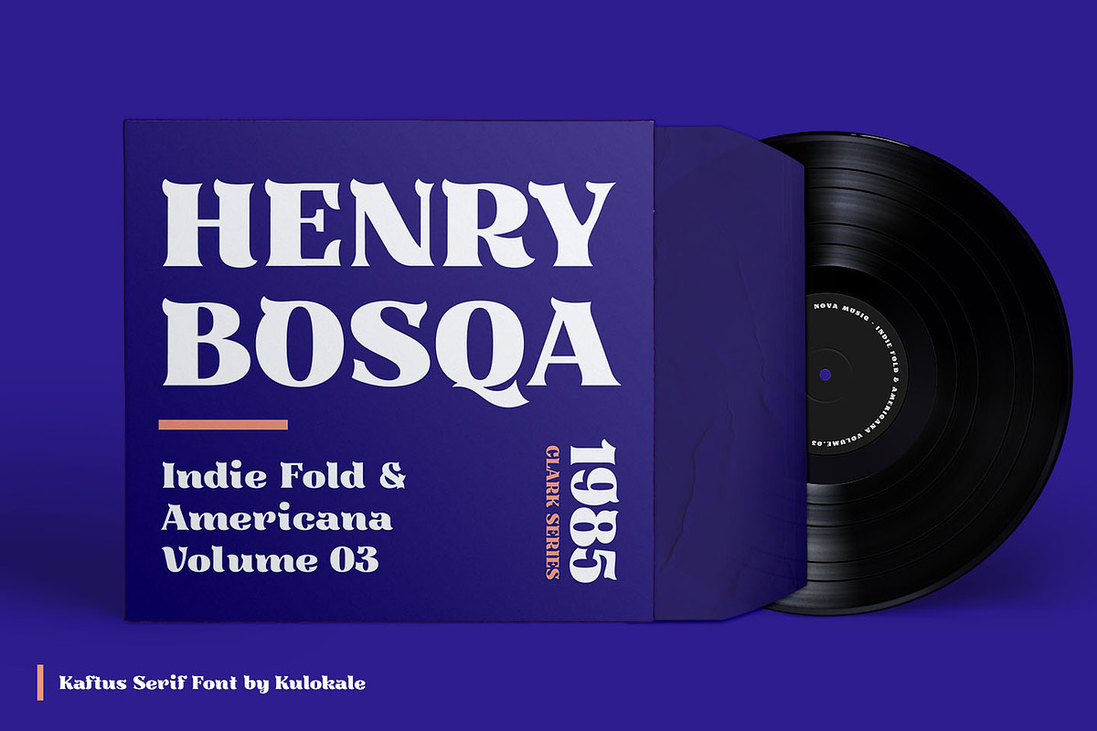 Kaftus Display Serif Font, a Serif Font by Kulokale (Photo 4 of 10)