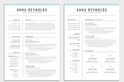 Resume / CV Template | Canva & Word, a Resume Template by CreativeZoom (Thumbnail 8 of 8)