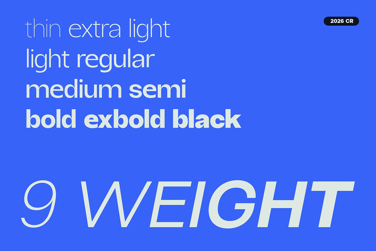 Borscha Typeface, a Sans Serif Font by Glyphminds Studios (Photo 9 of 10)