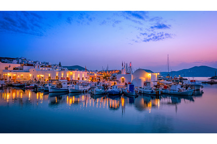 Picturesque Naousa town on Paros, an Architecture Photo by f9photos
