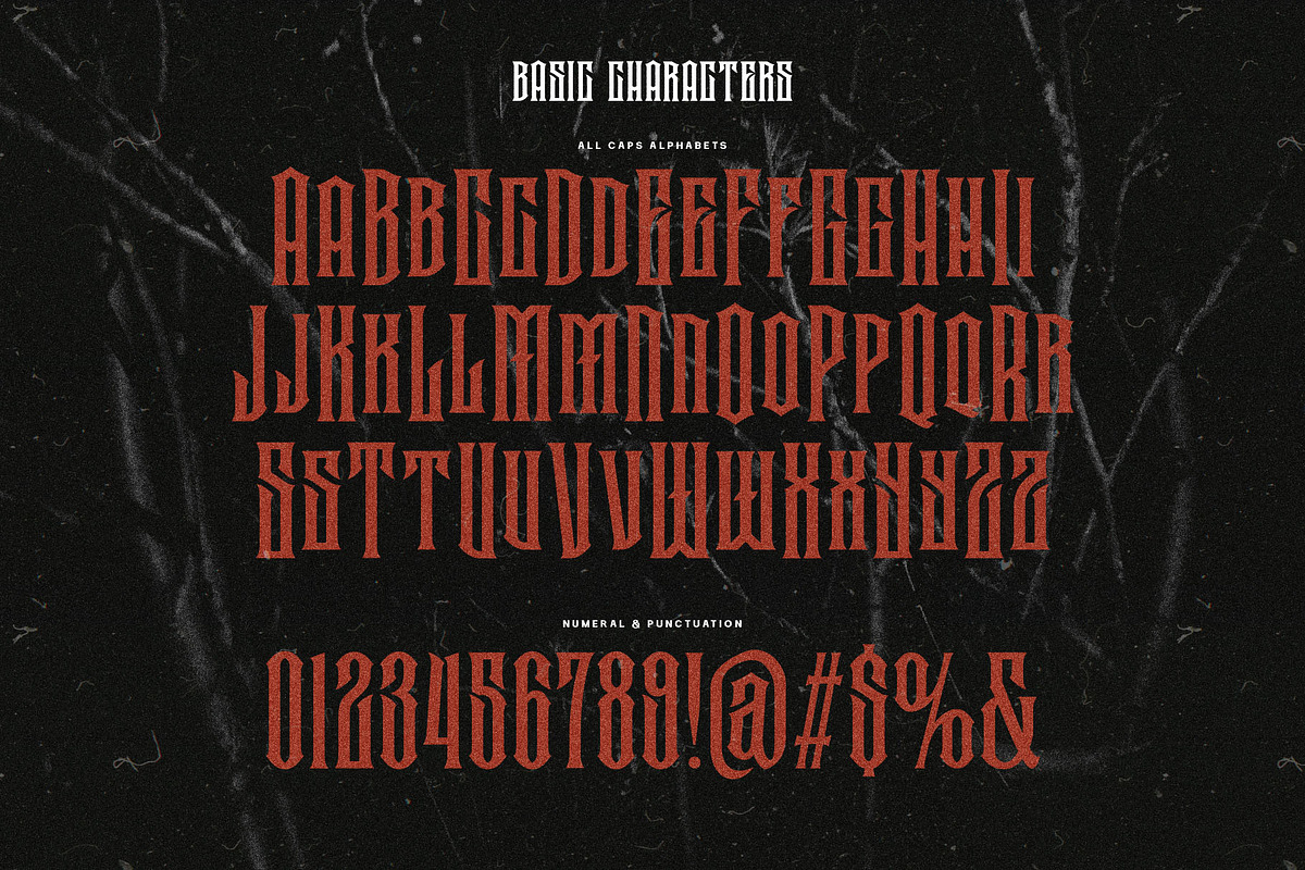 Bruno Back Typeface, a Blackletter Font by alit design (Photo 4 of 20)