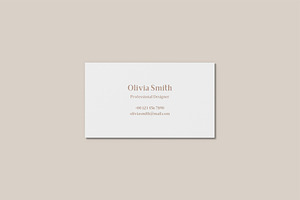 Business Card Mockup - Branding