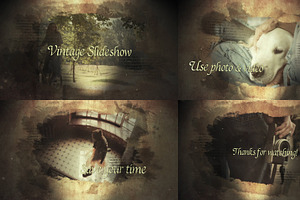 Vintage Ink Slideshow After Effects, a Templates & Theme by FlashFXbox