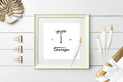 UNIQUE FLORAL LETTER AND LOGO KIT, a Branding & Logo Template by IsikChic (Thumbnail 7 of 9)