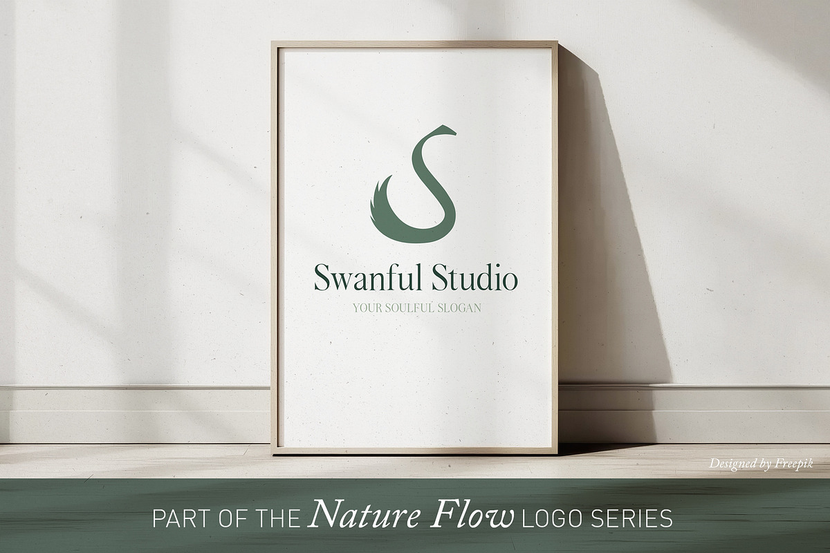 Swan Logo Template | Canva & AI