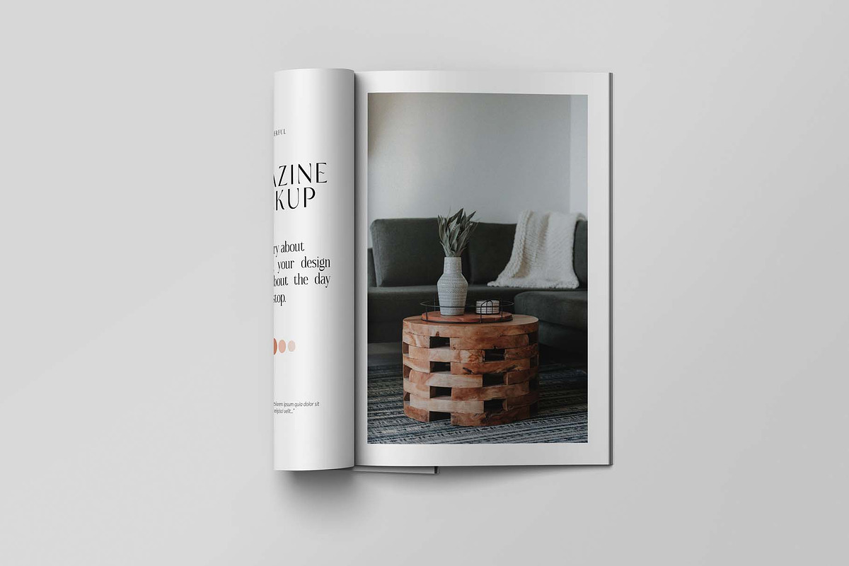 Magazine - A4 Brochure Mockups, a Books & Magazine Mockup by graphiccrew (Photo 13 of 15)
