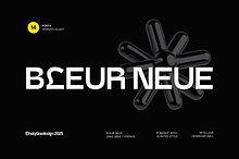 Bleur Neue - Geometric Sans