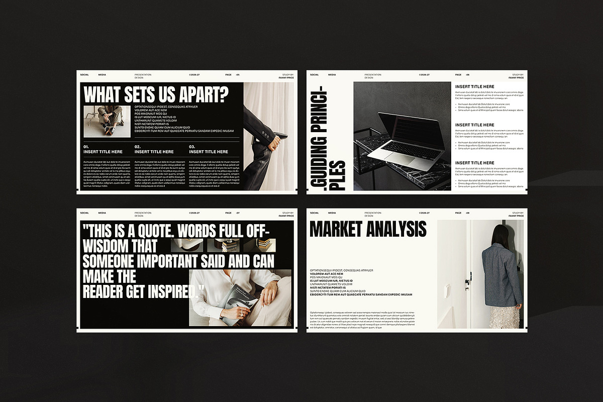 Social Media Strategy Presentation, a Presentation Template by ArtisanaAura (Photo 8 of 12)