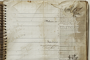 Vintage Ledger Paper, a Background Graphic by Printable Treasure (Thumbnail 5 of 7)