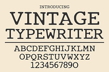 Vintage Typewriter