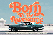 Brown Wager - Chunky Retro Bold Font, a Serif Font by Shakira Studio (Thumbnail 4 of 12)