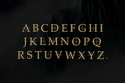 Striked Font, a Serif Font by Blendient (Thumbnail 2 of 4)
