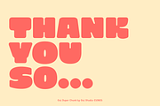 Duper Chunk Bold and Bubbly Font, a Sans Serif Font by Oui Studio (Thumbnail 9 of 9)