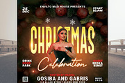 Christmas Flyer Template, a Flyer Template by Poushe Design (Thumbnail 2 of 4)