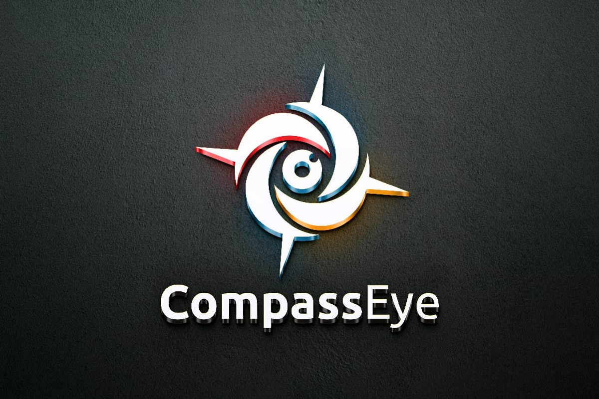 Circle Compass Eye Direction Logo, a Branding & Logo Template by jongcreative (Photo 2 of 4)