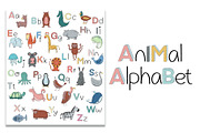 Animal alphabet for children, an Animal Illustration by SaintPic illustrations (Thumbnail 1 of 3)