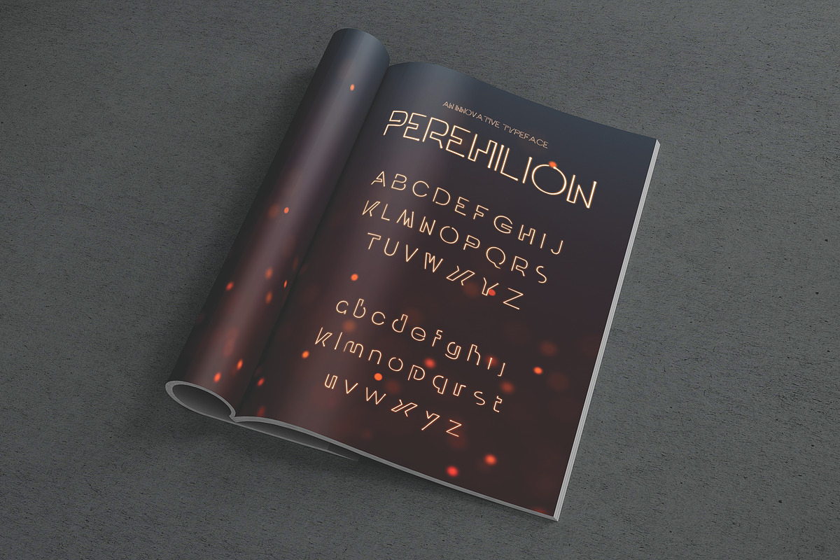 Perihelion Font preview 5