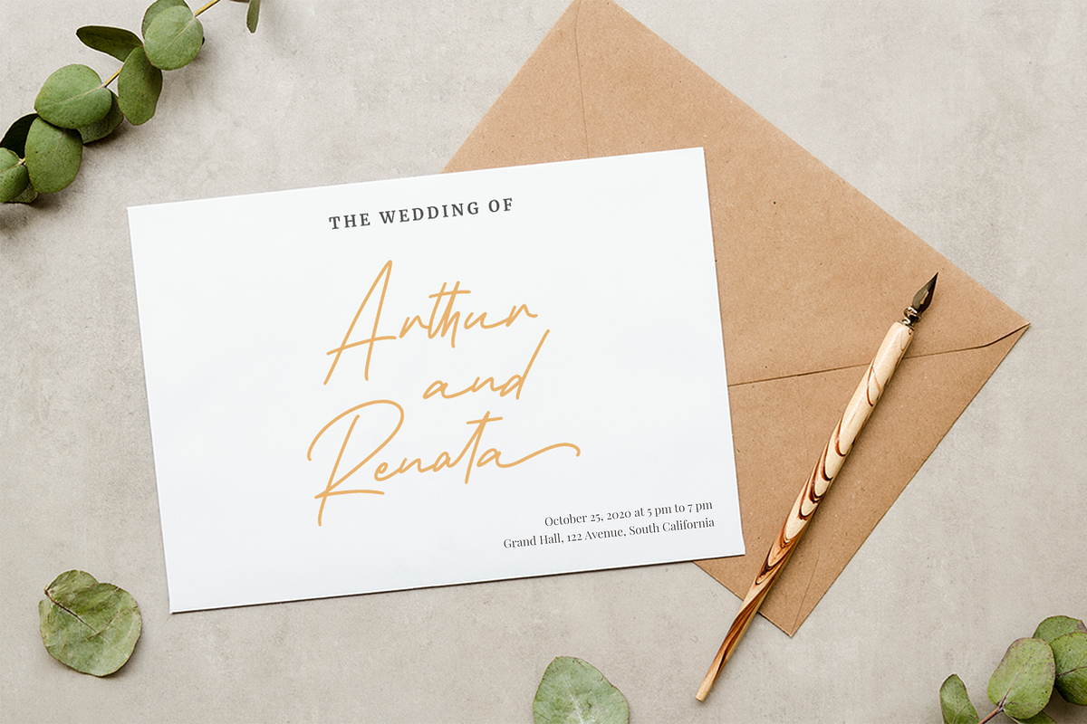 Classy Signature Font, a Script Font by Bekeen.co (Photo 5 of 8)