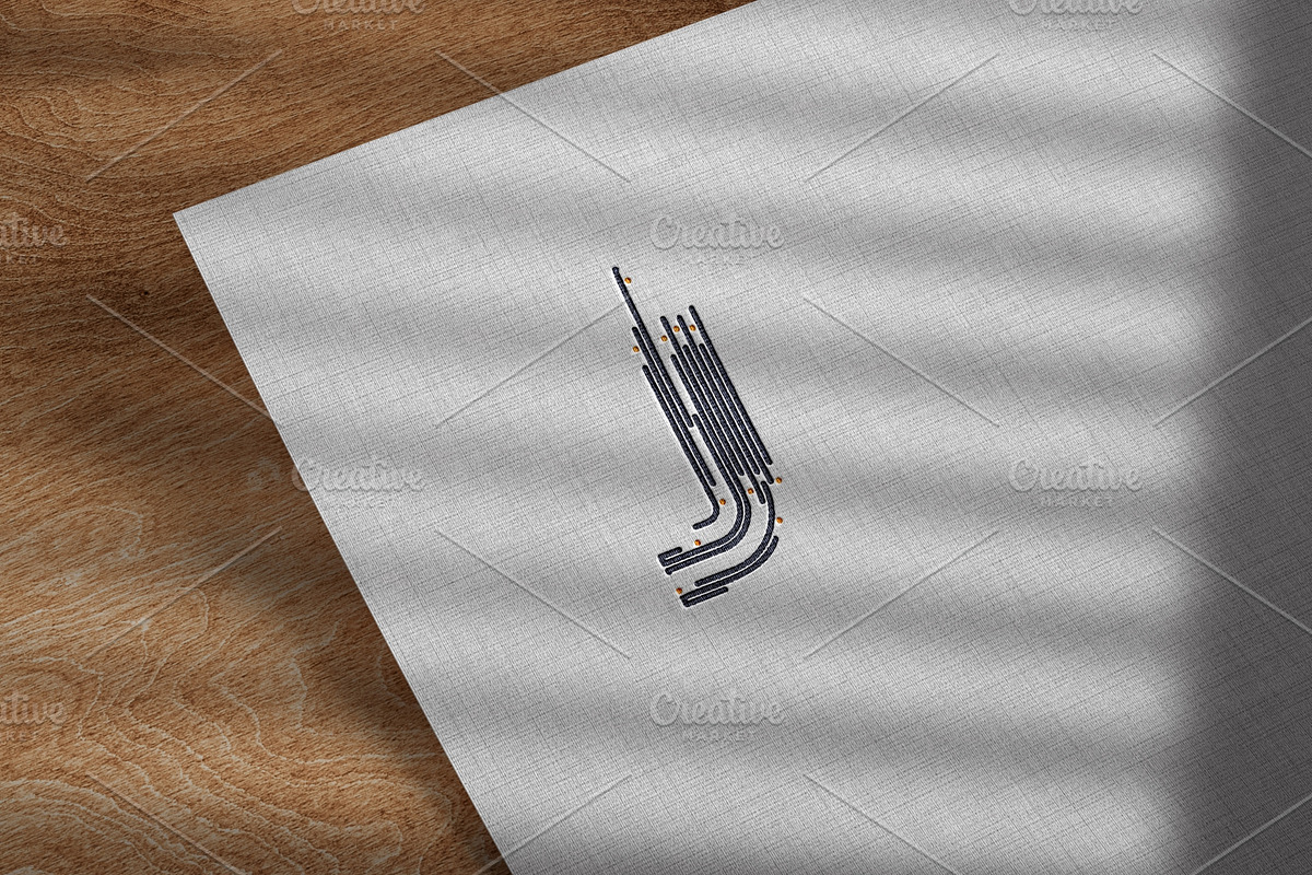 J Monogram 4 Logo Icon Design, a Branding & Logo Template by DesignBox (Photo 5 of 5)
