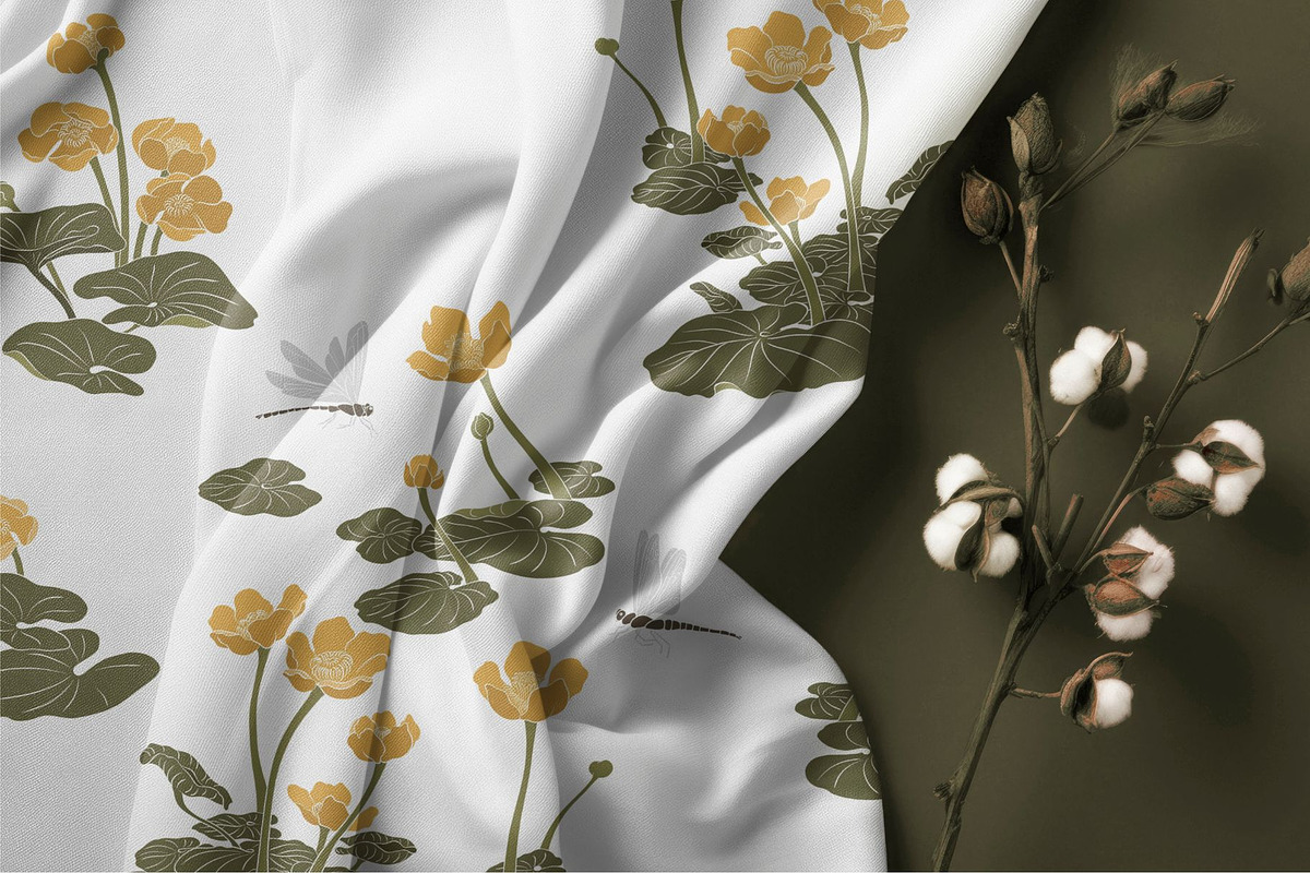 Summer Pond Tales Pattern, a Pattern Graphic by MouseGrey (Photo 7 of 13)