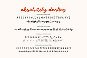 Absolutely Darling Bold Script Font, a Handwritten Font by Kaya Fonts (Thumbnail 18 of 40)