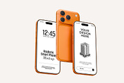 iPhone Screen Device Mockup Bundle, an iPhone Mockup by graphypix (Thumbnail 10 of 14)