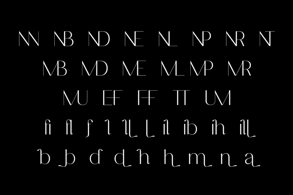 Million of Vantages, a Sans Serif Font by RockboyStd (Photo 11 of 12)