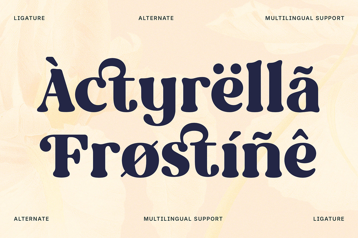 Rost Bird - Bold Swashes Retro Serif, a Serif Font by Typia Nesia (Photo 6 of 15)