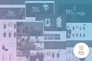 Quato - Fashion eCommerce PSD Temp