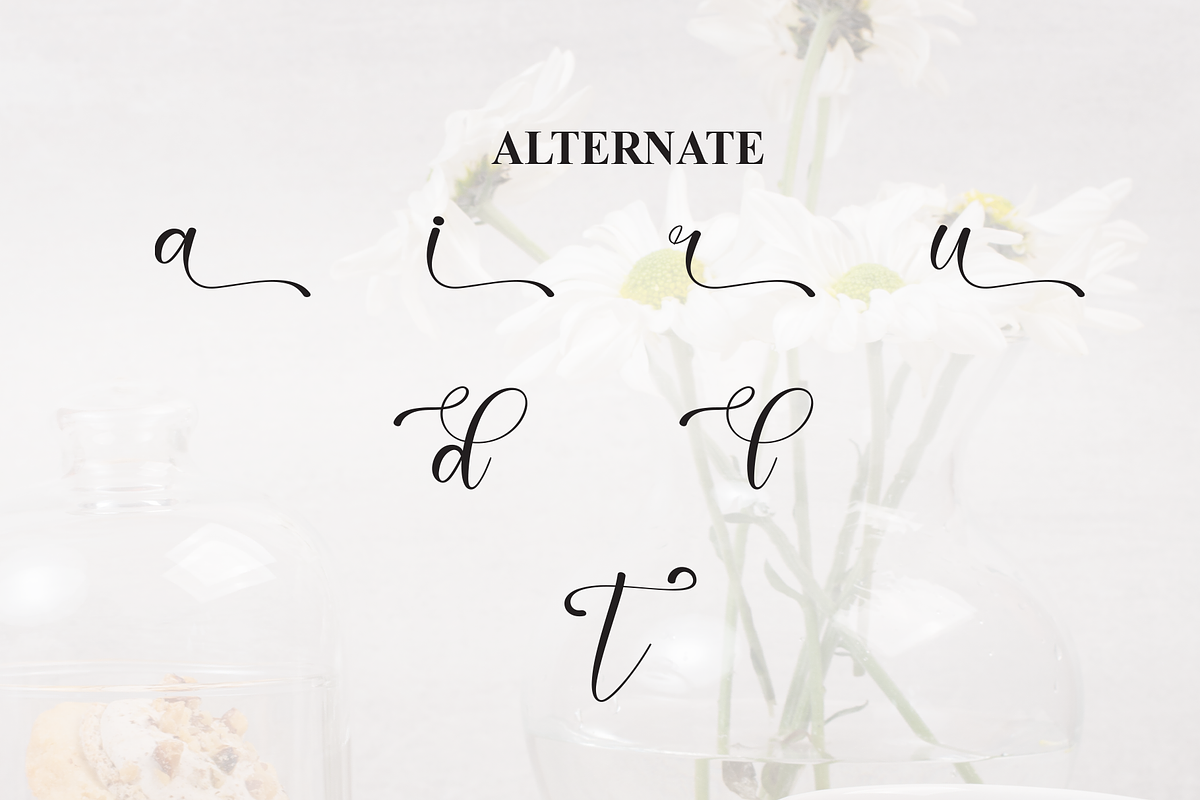 Astrid | Script Font, a Handwritten Font by Scratchones (Photo 8 of 9)