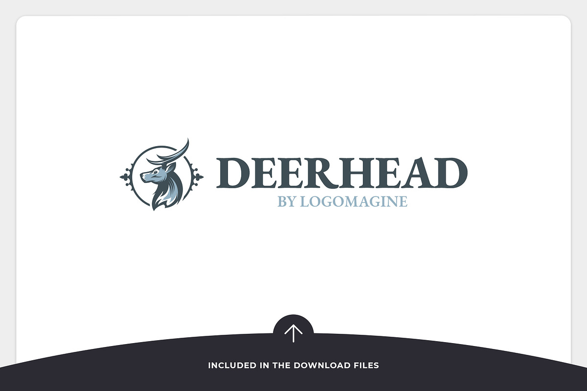Deer Head Logo Template, a Branding & Logo Template by LOGOMAGINE (Photo 15 of 16)