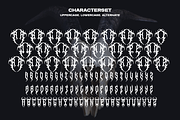 Dreamfire Death Metal Font, a Blackletter Font by Ronny Studio (Thumbnail 10 of 11)