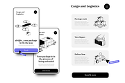 34 UX Illustration | Logistics, a Transportation Illustration by Directico Design Kit (Thumbnail 2 of 7)