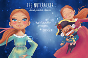 Nutcracker hand painted clipart, a Person Illustration by ArtPavo (Thumbnail 2 of 3)
