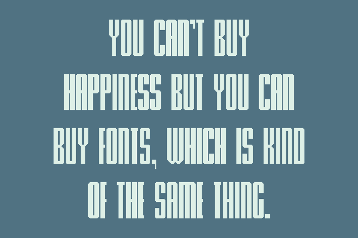 Display Prominent Font, a Sans Serif Font by GG Design (Photo 8 of 8)