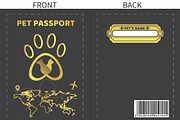 Pet Passport Editable Template, a Print Template by Illustrations By Azmira (Thumbnail 2 of 7)