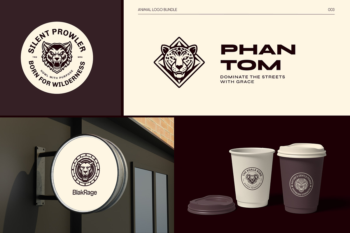 1500 Animal Logos, a Solid Icon by Creative Stall (Photo 3 of 37)