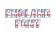 England Font, a Font by yaisalinas (Thumbnail 1 of 8)