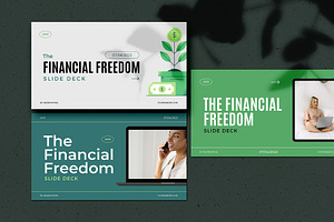 Financial Freedom Slide Deck CANVA