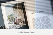 A4 Magazine Mockup Kit, a Print Template by Mint Actions (Thumbnail 9 of 10)