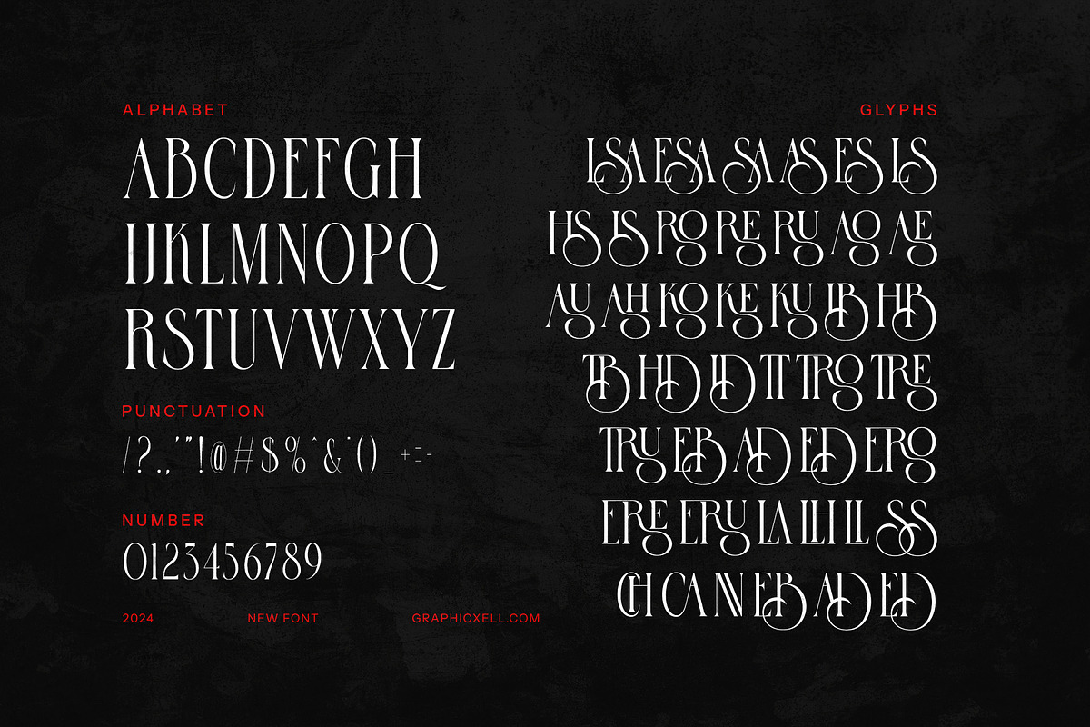 Rottesa Growing Ligature Serif Font, a Serif Font by Graphicxell (Photo 12 of 12)