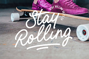 Slick Font, a Script Font by Sam Parrett (Thumbnail 7 of 8)