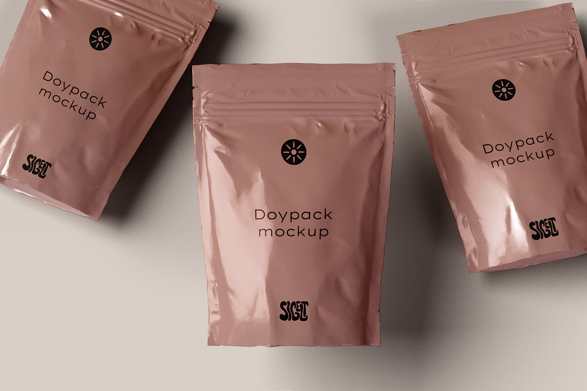 Digital Food Pouch Mockup, a Cups & Container Mockup by Sigelt (Photo 5 of 10)