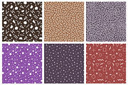 Color seamless modern retro patterns, a Pattern Graphic by ExpressShop (Thumbnail 5 of 8)