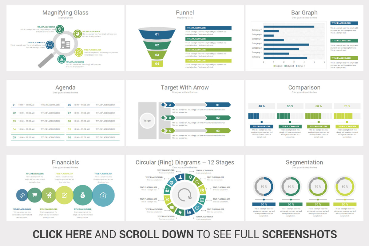 60% OFF - Infographics PowerPoint, a Presentation Template by OceanArt (Photo 12 of 55)