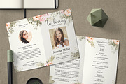 Funeral Obituary Template, an Invitation Template by TemplatesForest (Thumbnail 1 of 3)
