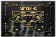 Artedoms, a Blackletter Font by Graphx.unsleep (Thumbnail 4 of 5)